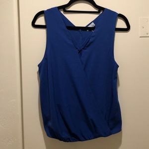 14th & Union Blue Blouse